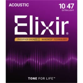 ELIXIR PHOSPHORE BRONZE NANOWEB 10-47