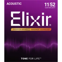 ELIXIR PHOSPHORE BRONZE NANOWEB 11-52