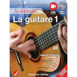 JE DEBUTE LA GUITARE VOL 1 CD
