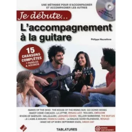 JE DEBUTE L’ACCOMPAGNEMENT A LA GUITARE