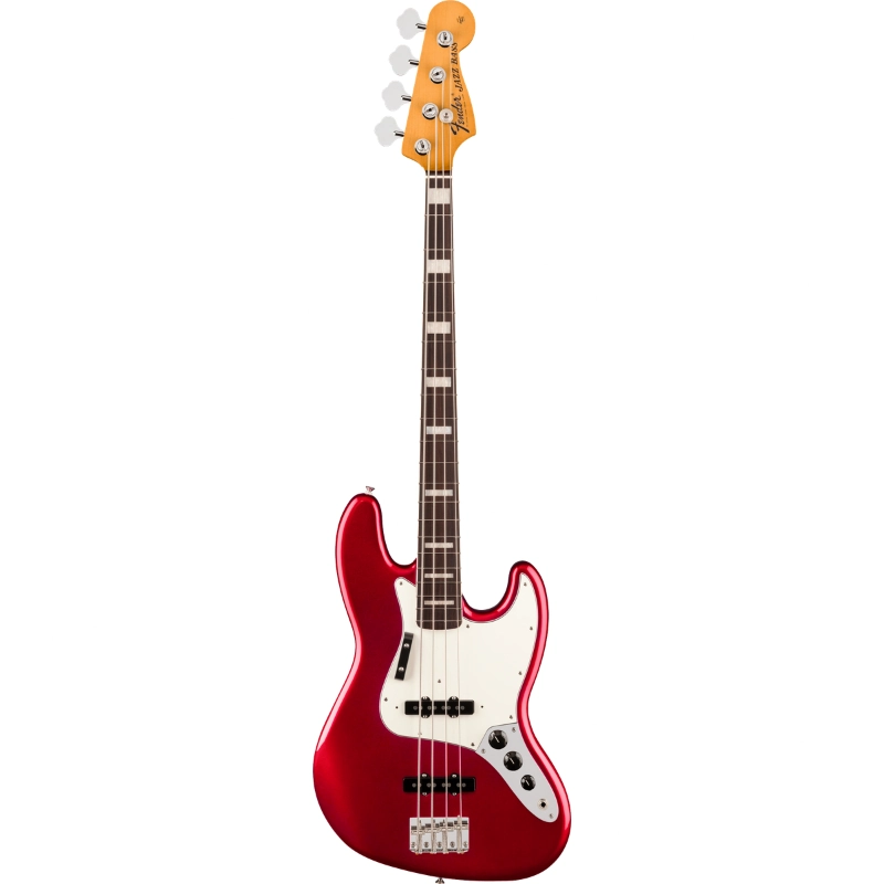 FENDER VINTERA III JAZZ BASS EARLY '70S CANDY APPLE RED